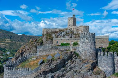 Gürcistan 'daki Akhaltsikhe (Rabati) Kalesi' ndeki Lomsia kalesi