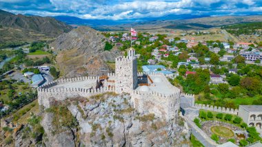 Gürcistan 'daki Akhaltsikhe (Rabati) Kalesi' ndeki Lomsia kalesi