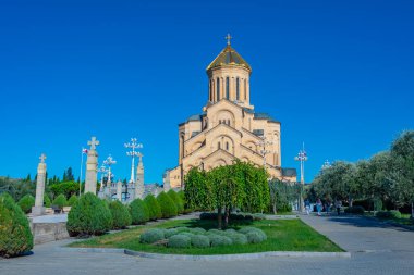 Gürcistan 'daki Tiflis Trinity Katedrali.