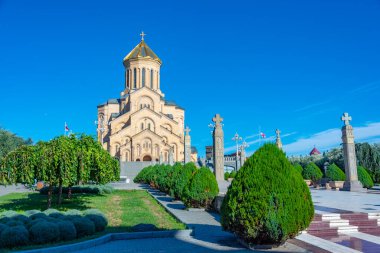 Gürcistan 'daki Tiflis Trinity Katedrali.