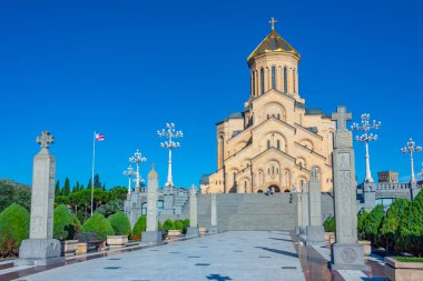 Gürcistan 'daki Tiflis Trinity Katedrali.