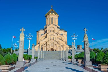 Gürcistan 'daki Tiflis Trinity Katedrali.