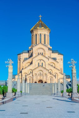 Gürcistan 'daki Tiflis Trinity Katedrali.