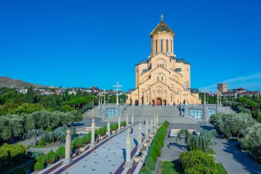 Gürcistan 'daki Tiflis Trinity Katedrali.