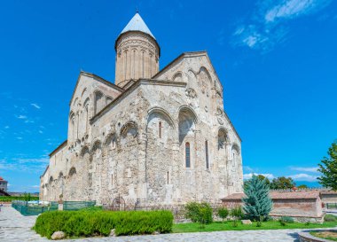 Georgia Alaetti Manastırı 'nda yaz günü.