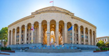 Başkent Tiflis 'teki Gürcistan parlamentosu