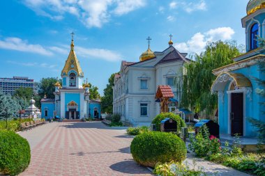 Moldova 'nın başkenti Chisinau' daki Ciuflea Manastırı
