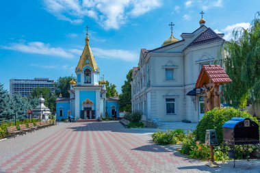 Moldova 'nın başkenti Chisinau' daki Ciuflea Manastırı