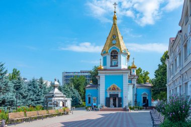 Moldova 'nın başkenti Chisinau' daki Ciuflea Manastırı