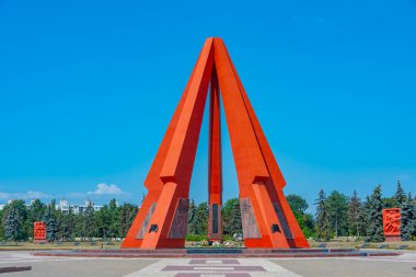 Moldova 'nın Chisinau kentindeki Sonsuzluk Anma Kompleksi