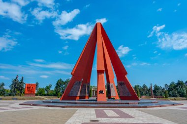 Moldova 'nın Chisinau kentindeki Sonsuzluk Anma Kompleksi