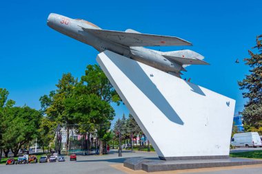 Tiraspol, Moldova 'daki Mig-19 anıtı