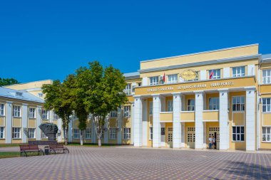Transdniestrian State University in Tiraspol, Moldova clipart