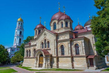 Moldova 'da Tiraspol yakınlarındaki Noul Neamt Manastırı