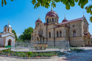 Noul Neamt Monastery near Tiraspol in Moldova clipart