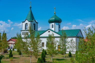 Moldova 'da Tiraspol yakınlarındaki Noul Neamt Manastırı
