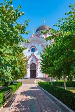 Moldova 'da Tiraspol yakınlarındaki Noul Neamt Manastırı