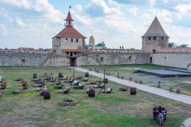 Tighina Fortress in Moldovan town Bender clipart