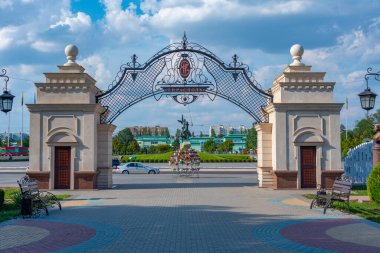 Moldova 'nın Tiraspol kentindeki Suvorov Heykeli
