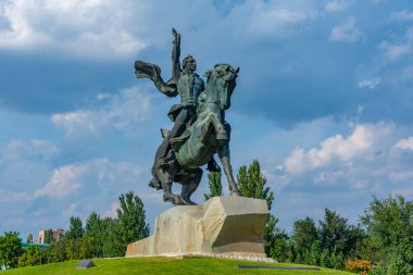 Moldova 'nın Tiraspol kentindeki Suvorov Heykeli