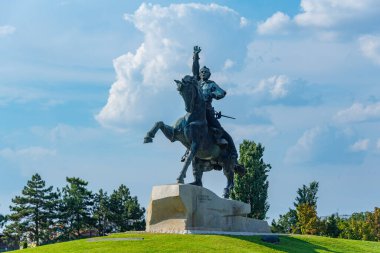 Moldova 'nın Tiraspol kentindeki Suvorov Heykeli