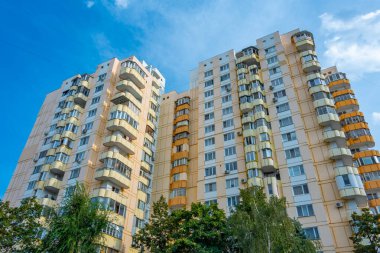 Moldova 'nın Tiraspol kentindeki konut binası