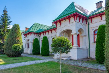 Moldova 'daki Curchi manastırında yaz günü