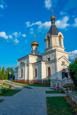 St. Mary's Church at Orheiul Vechi in Moldova clipart