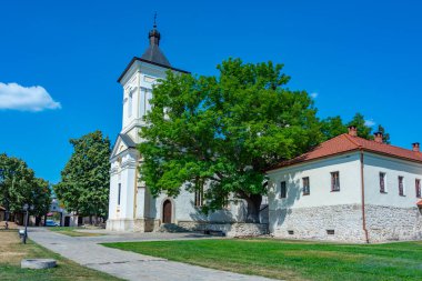 Moldova 'daki Capriana manastırında yaz günü