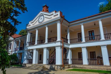 Moldova 'daki Capriana manastırında yaz günü