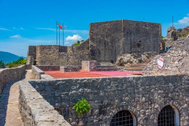 Kanli Kula fortress in Herceg Novi in Montenegro clipart