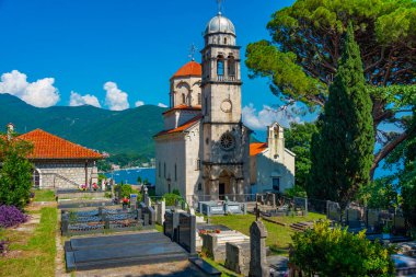 Karadağ 'ın Herceg Novi kenti yakınlarındaki Savina manastırı