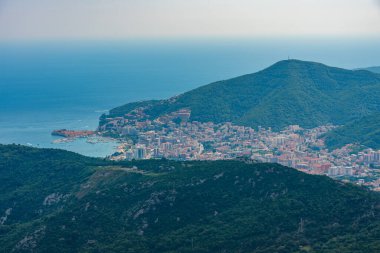Karadağ 'ın Budva manzarası