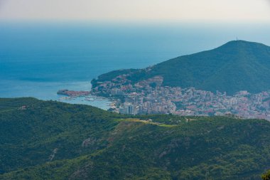 Karadağ 'ın Budva manzarası
