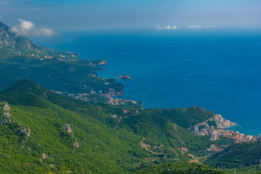 Moğolistan 'daki Adriyatik kıyılarının manzarası