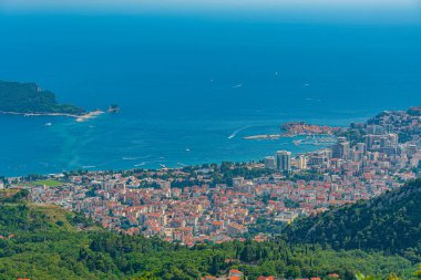 Karadağ 'ın Budva manzarası