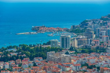 Karadağ 'ın Budva manzarası