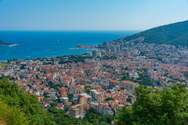 Karadağ 'ın Budva manzarası