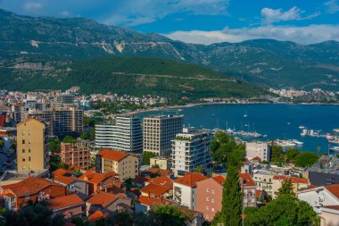 Karadağ 'ın Budva manzarası