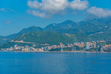 Moğolistan 'daki Budva ve Adriyatik kıyılarının manzarası