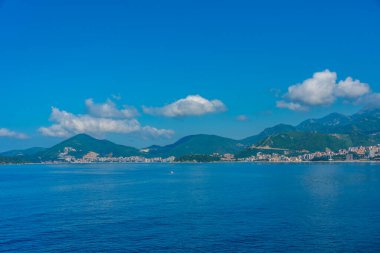 Moğolistan 'daki Budva ve Adriyatik kıyılarının manzarası