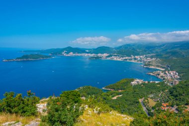Moğolistan 'daki Budva ve Adriyatik kıyılarının manzarası