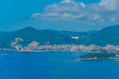 Moğolistan 'daki Budva ve Adriyatik kıyılarının manzarası