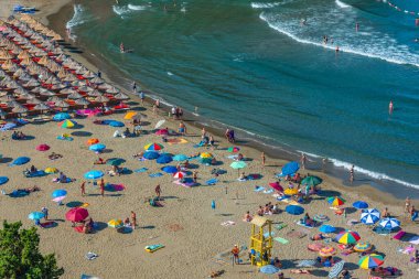 Karadağ 'ın Ulcinj kentinde yaz günü