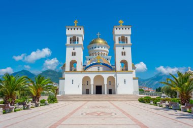 Karadağ 'ın Baro kentinde Aziz Jovan Vladimir Kilisesi
