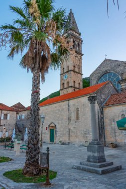 Perast, Karadağ 'daki Aziz Nicholas Kilisesi