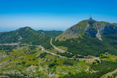 Karadağ 'daki Lovcen Dağı ulusal parkında