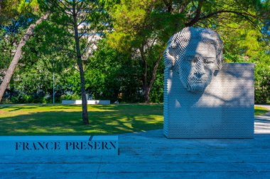 Karadağ 'ın Podgorica kentinde Fransa Heykeli Korundu