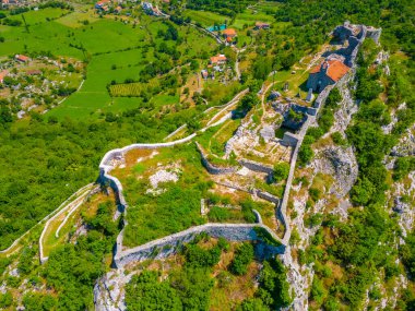 Karadağ 'daki Antik İlirya Meteon Kenti (Medun)