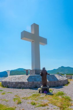 Karadağ 'ın Korita köyü yakınlarındaki Delaj bakış açısı